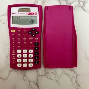Texas Instruments TI-30XIIS Pink Scientific Calculator w/ Cover
